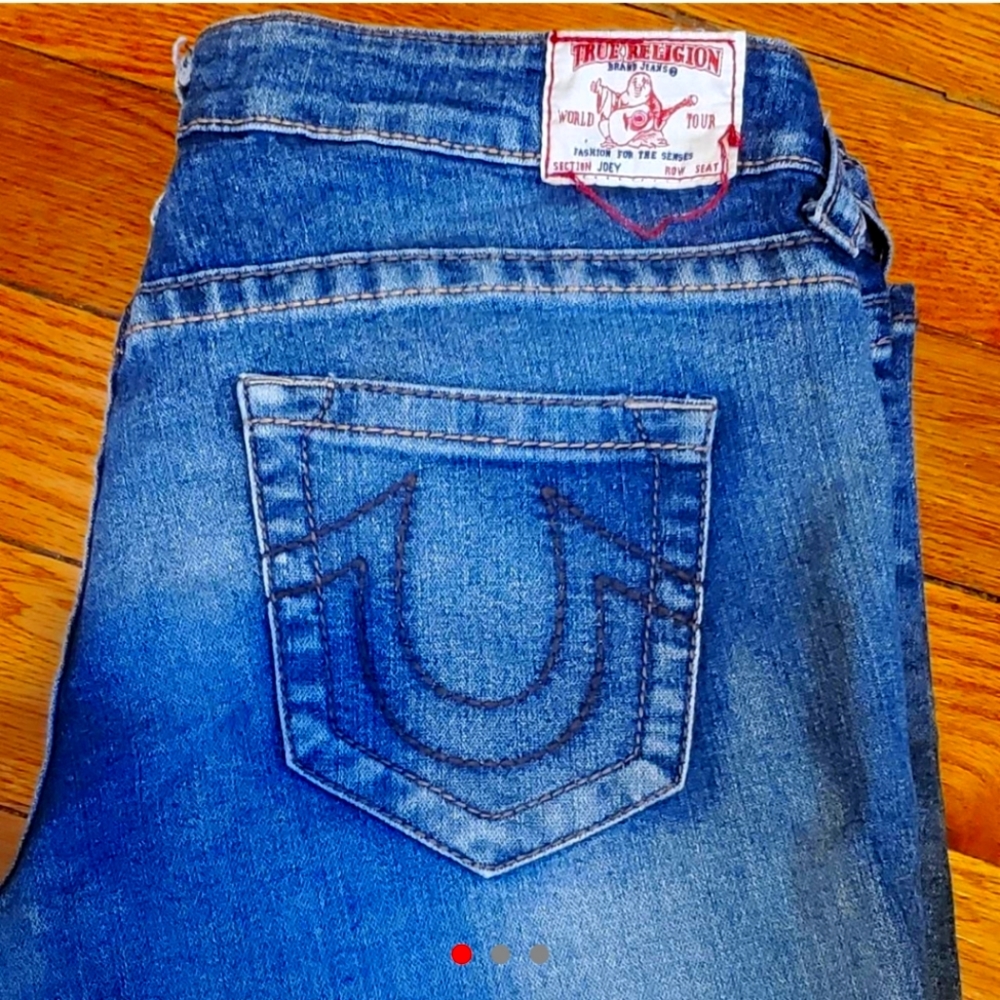 Low Rise Straight Leg True Religion Jeans
